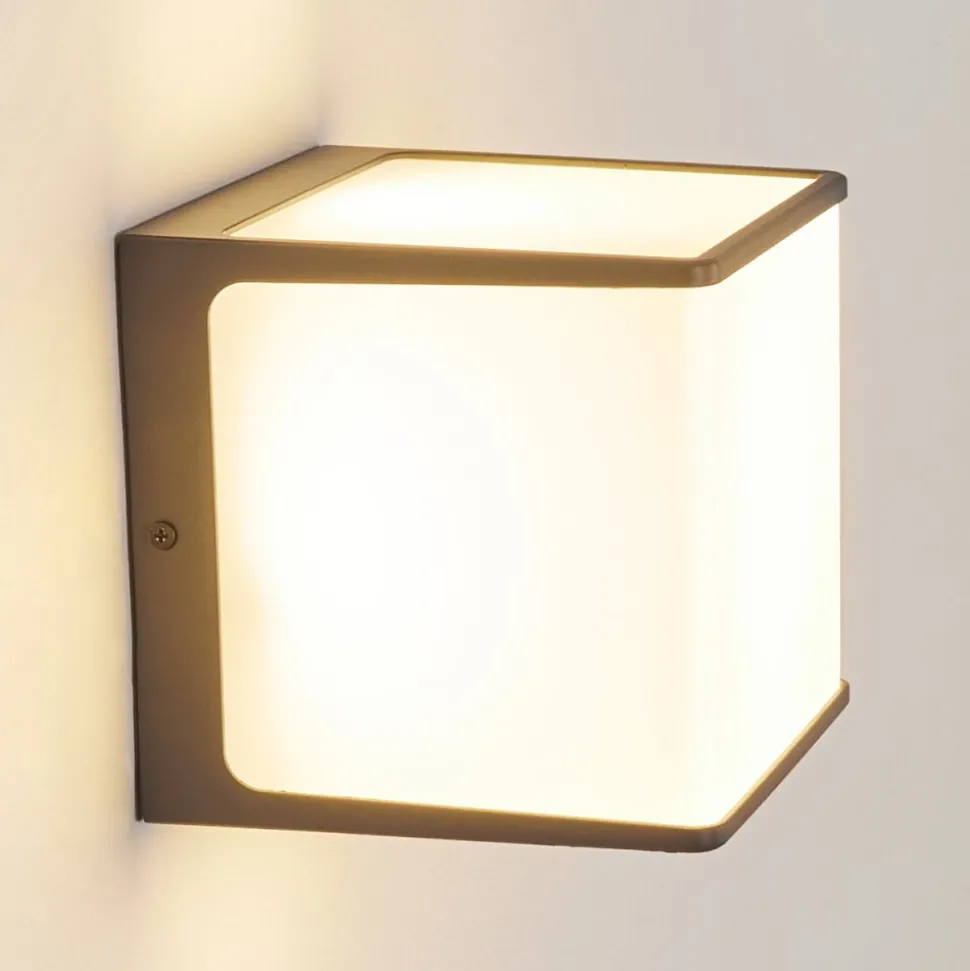 Applique Murale D'Exterieurburseryd Led Anthracite, 1 Lumiere