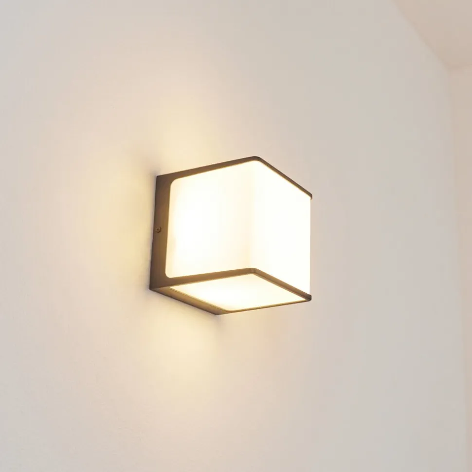 Applique Murale D'Exterieurburseryd Led Anthracite, 1 Lumiere
