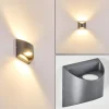 Applique Murale D'Exterieur Vikom Led Anthracite, 2 Lumieres