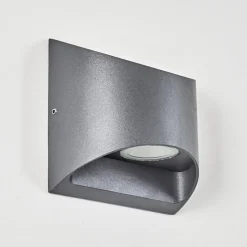 Applique Murale D'Exterieur Vikom Led Anthracite, 2 Lumieres