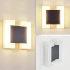 Applique Murale D'Exterieur Zoppola Led Anthracite, Blanc, 2 Lumieres
