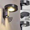 Applique Murale D'Exterieur Townsville Led Noir, 1 Lumiere, Detecteur De Mouvement