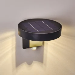 Applique Murale D'Exterieur Townsville Led Noir, 1 Lumiere, Detecteur De Mouvement