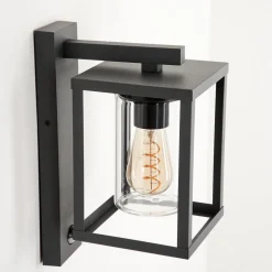 Applique Murale D'Exterieur Parkkola Anthracite, 1 Lumiere, Detecteur De Mouvement