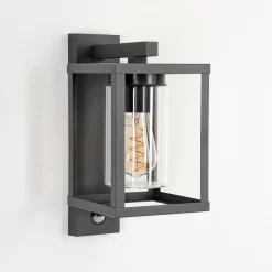 Applique Murale D'Exterieur Parkkola Anthracite, 1 Lumiere, Detecteur De Mouvement