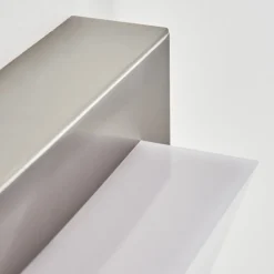 Applique Murale D'Exterieur Stearns Led Nickel Mat, 1 Lumiere