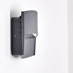 Applique Murale D'Exterieur Romo Led Anthracite, 1 Lumiere