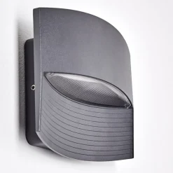 Applique Murale D'Exterieur Romo Led Anthracite, 1 Lumiere