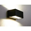 Applique Murale D'Exterieur Spider Led Anthracite, 1 Lumiere