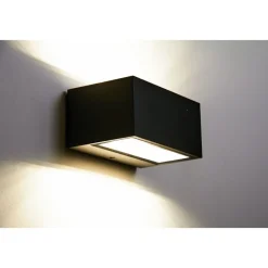Applique Murale D'Exterieur Spider Led Anthracite, 1 Lumiere