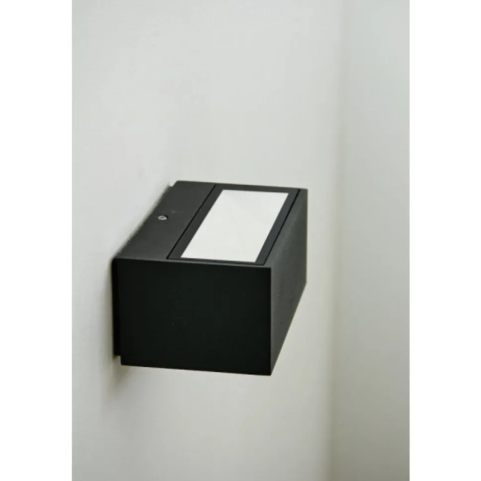 Applique Murale D'Exterieur Spider Led Anthracite, 1 Lumiere