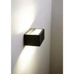 Applique Murale D'Exterieur Spider Led Anthracite, 1 Lumiere