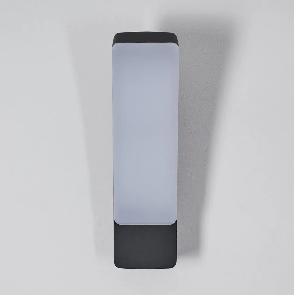 Applique Murale D'Exterieur Maseru Led Anthracite, 1 Lumiere