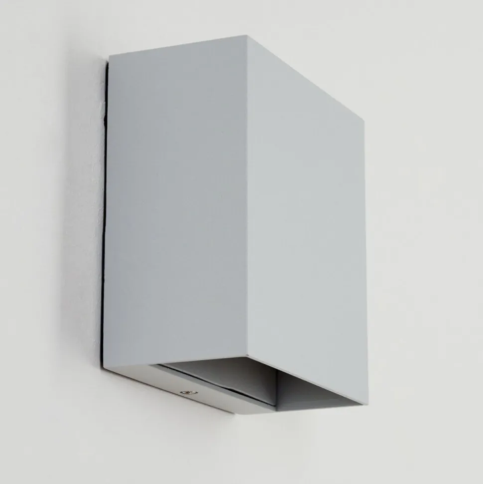 Applique Murale D'Exterieur Spidern Led Gris, 1 Lumiere