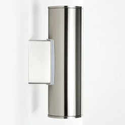 Applique Murale D'Exterieur Brachy Led Acier Inoxydable, 2 Lumieres