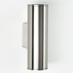 Applique Murale D'Exterieur Brachy Led Acier Inoxydable, 2 Lumieres