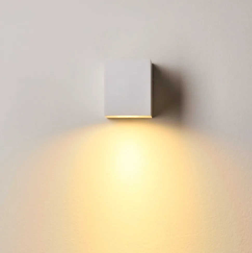 Applique Murale D'Exterieur Nordborg Led Blanc, 1 Lumiere
