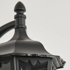 Applique Murale D'Exterieurpamputa Noir, 1 Lumiere