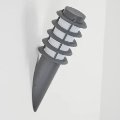Applique Murale D'Exterieur Tunes Anthracite, 1 Lumiere
