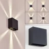 Applique Murale D'Exterieur Spidern Led Anthracite, 1 Lumiere