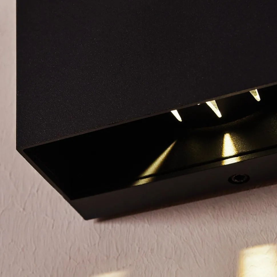 Applique Murale D'Exterieur Spidern Led Anthracite, 1 Lumiere