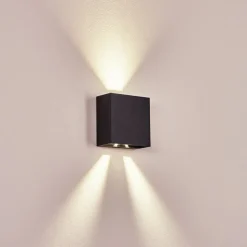 Applique Murale D'Exterieur Spidern Led Anthracite, 1 Lumiere