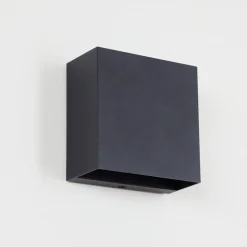 Applique Murale D'Exterieur Spidern Led Anthracite, 1 Lumiere