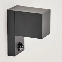 Applique Murale D'Exterieurkingstown Anthracite, Transparent, 1 Lumiere, Detecteur De Mouvement
