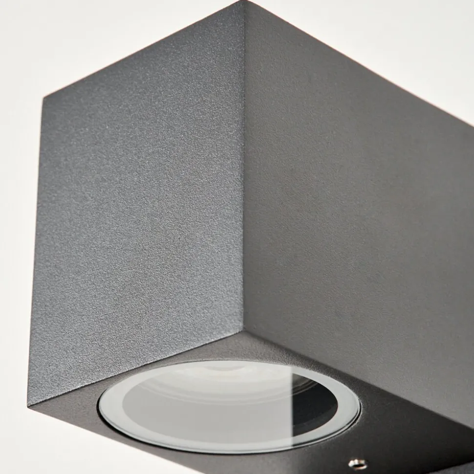 Applique Murale D'Exterieurkingstown Anthracite, Transparent, 1 Lumiere, Detecteur De Mouvement