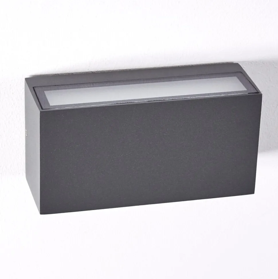 Applique Murale D'Exterieur Duluth Led Anthracite, 1 Lumiere