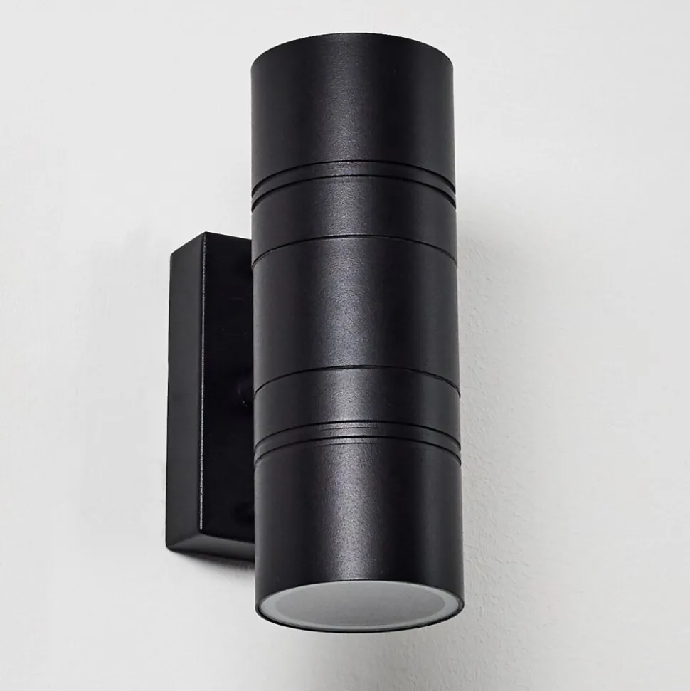Applique Murale D'Exterieur Froslev Led Noir, 2 Lumieres