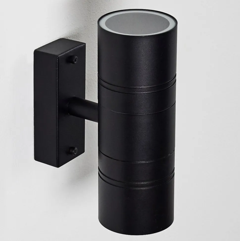 Applique Murale D'Exterieur Froslev Led Noir, 2 Lumieres