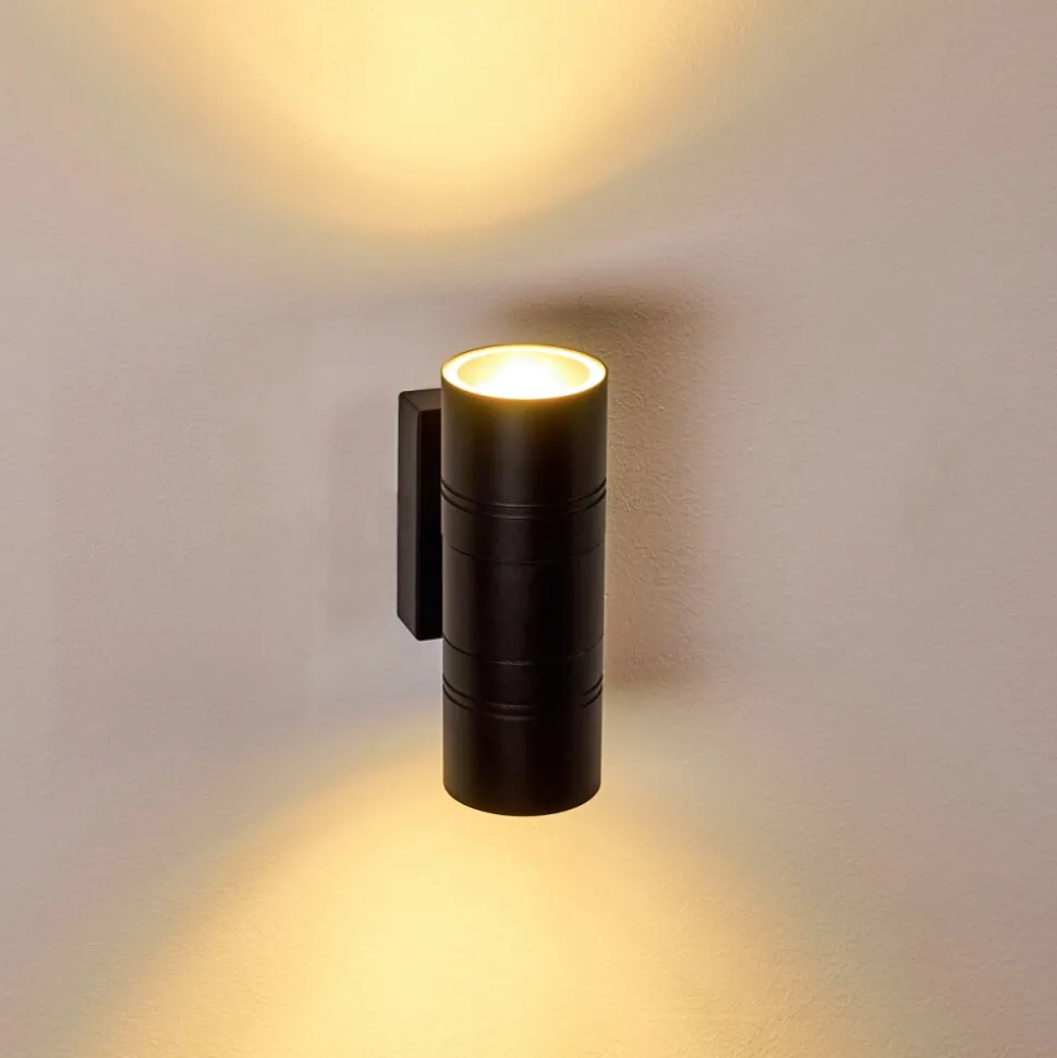 Applique Murale D'Exterieur Froslev Led Noir, 2 Lumieres