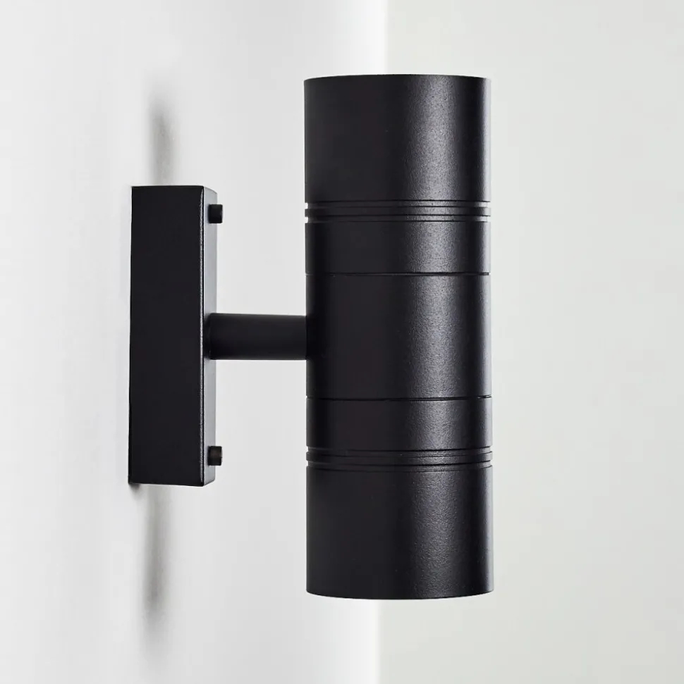 Applique Murale D'Exterieur Froslev Led Noir, 2 Lumieres