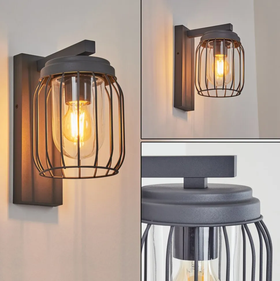 Applique Murale D'Exterieur Foothills Anthracite, 1 Lumiere