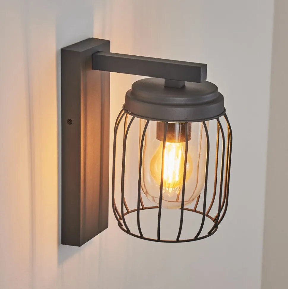 Applique Murale D'Exterieur Foothills Anthracite, 1 Lumiere