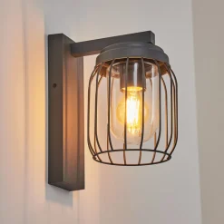 Applique Murale D'Exterieur Foothills Anthracite, 1 Lumiere