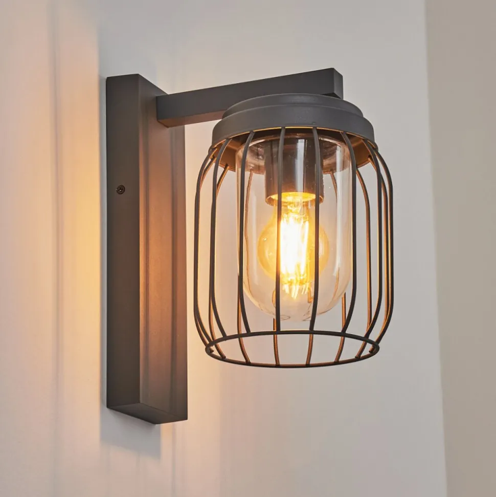 Applique Murale D'Exterieur Foothills Anthracite, 1 Lumiere