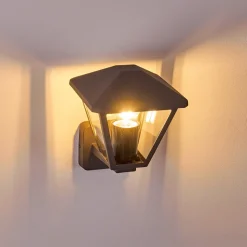 Applique Murale D'Exterieur Malmberget Anthracite, 1 Lumiere
