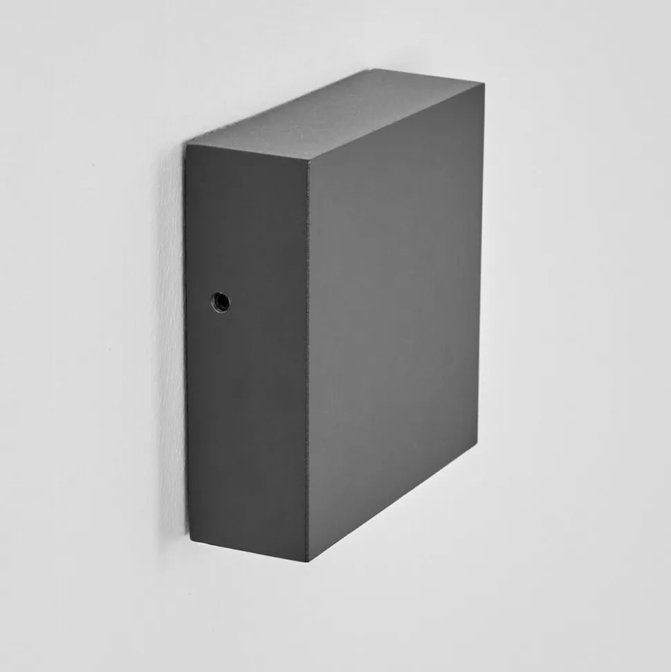 Applique Murale D'Exterieur Spidern Led Anthracite, 1 Lumiere