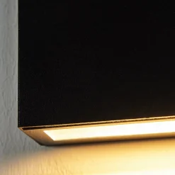 Applique Murale D'Exterieur Spidern Led Noir, Blanc, 1 Lumiere
