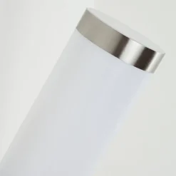 Applique Murale D'Exterieur Sessa Nickel Mat, 1 Lumiere, Detecteur De Mouvement