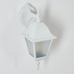 Applique Murale D'Exterieur Naofe Blanc, 1 Lumiere