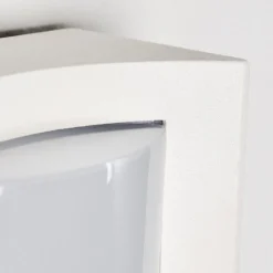 Applique Murale D'Exterieur Nordkapp Led Blanc, 1 Lumiere, Detecteur De Mouvement