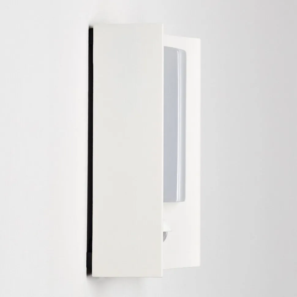 Applique Murale D'Exterieur Nordkapp Led Blanc, 1 Lumiere, Detecteur De Mouvement