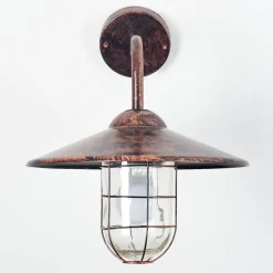 Applique Murale D'Exterieur Oricourt Bronze, 1 Lumiere