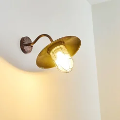 Applique Murale D'Exterieur Oricourt Bronze, 1 Lumiere