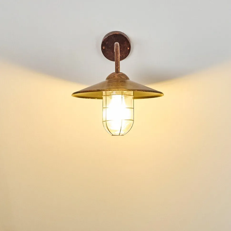 Applique Murale D'Exterieur Oricourt Bronze, 1 Lumiere
