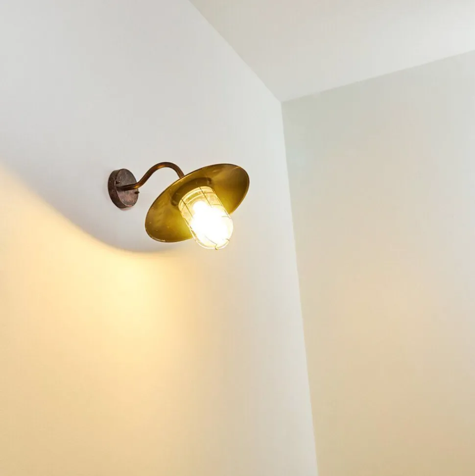 Applique Murale D'Exterieur Oricourt Bronze, 1 Lumiere