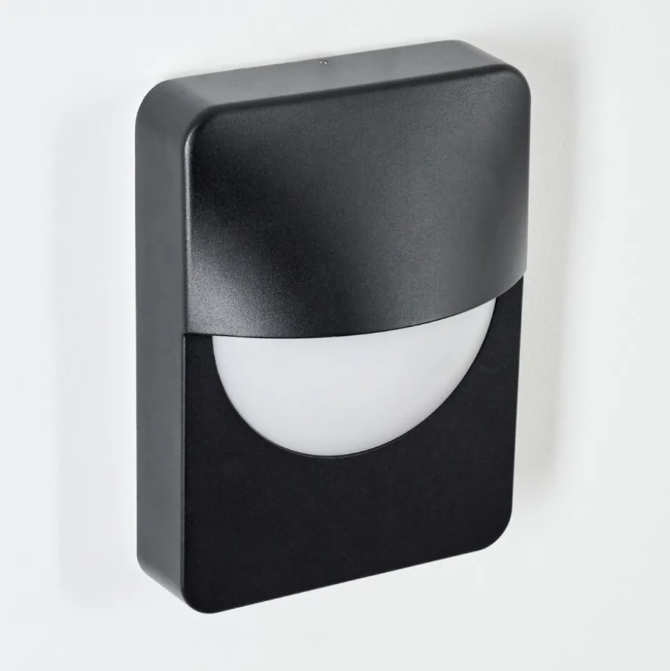 Applique Murale D'Exterieur Primera Noir, 1 Lumiere